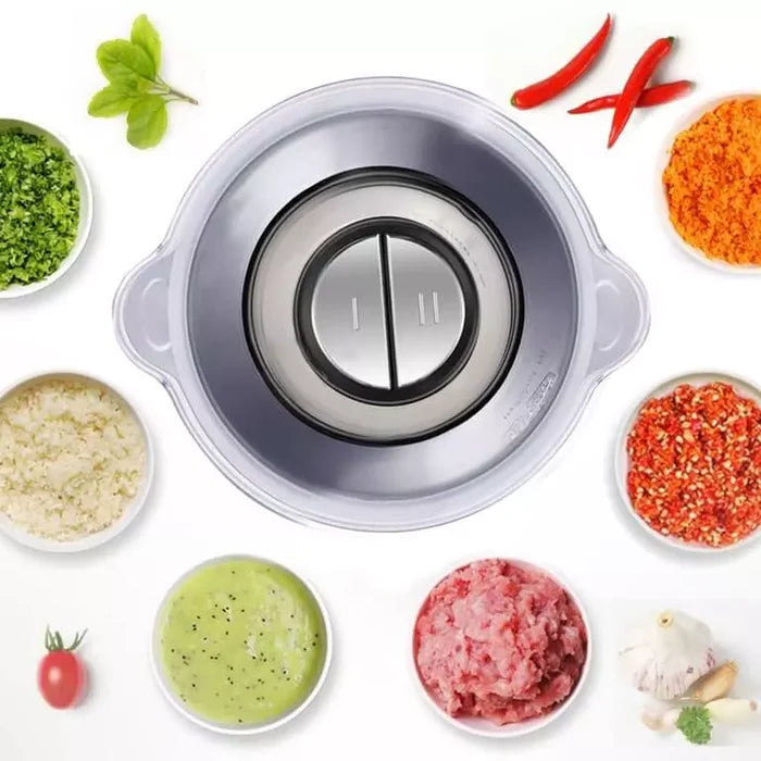 Processador, Moedor De Carne, Picador De Alimentos e Mixer Elétrica Cozinha - Cactos Express