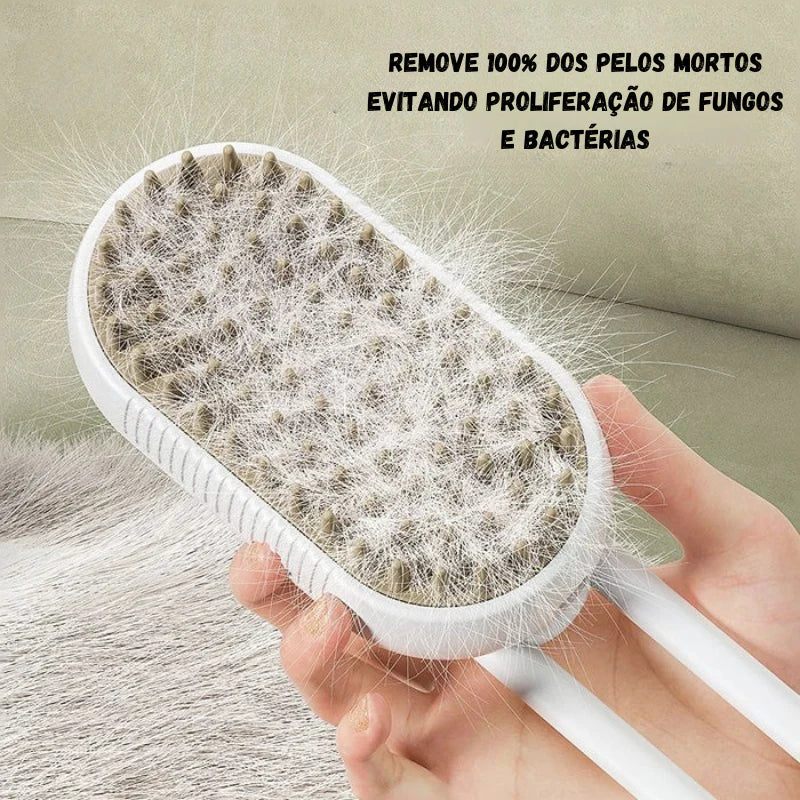 Escova Vapor Elétrico PetClean Max™ Multifuncional 3 em 1  - Cactos Express