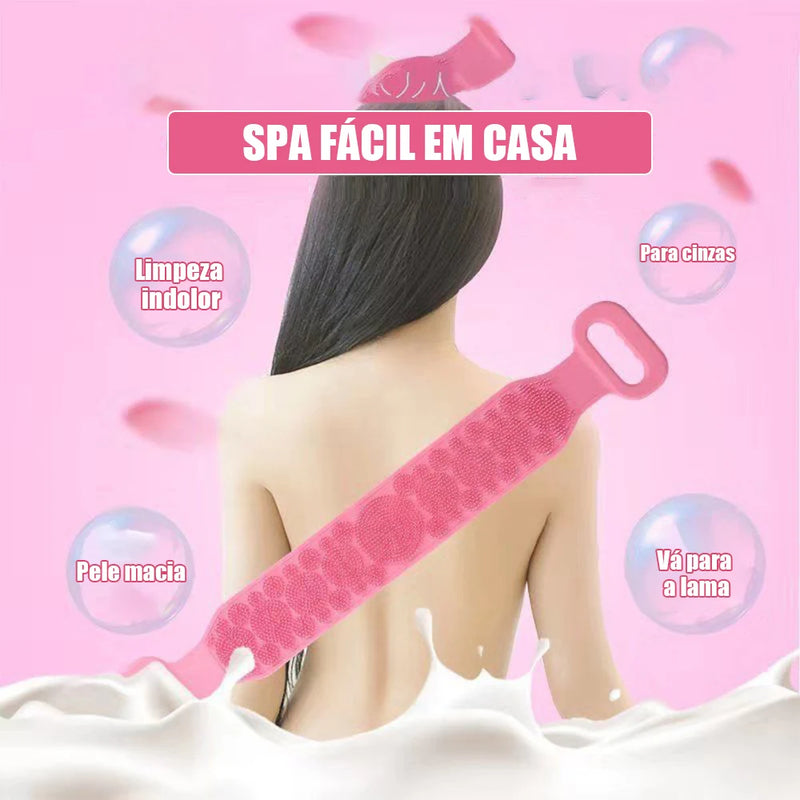 Esponja Silicone Massageadora para as costas - Cactos Express