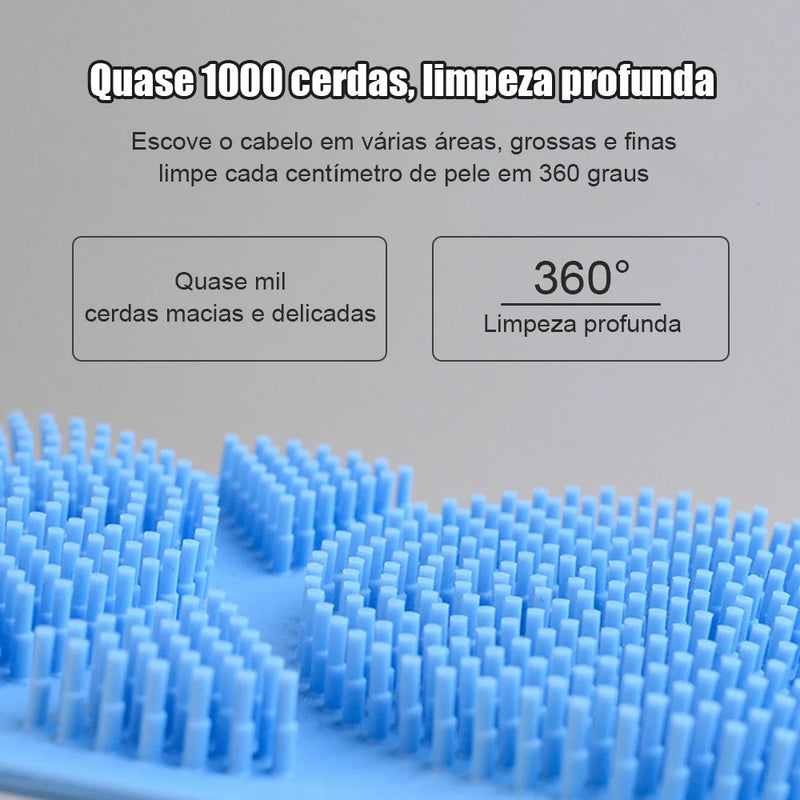 Esponja Silicone Massageadora para as costas - Cactos Express