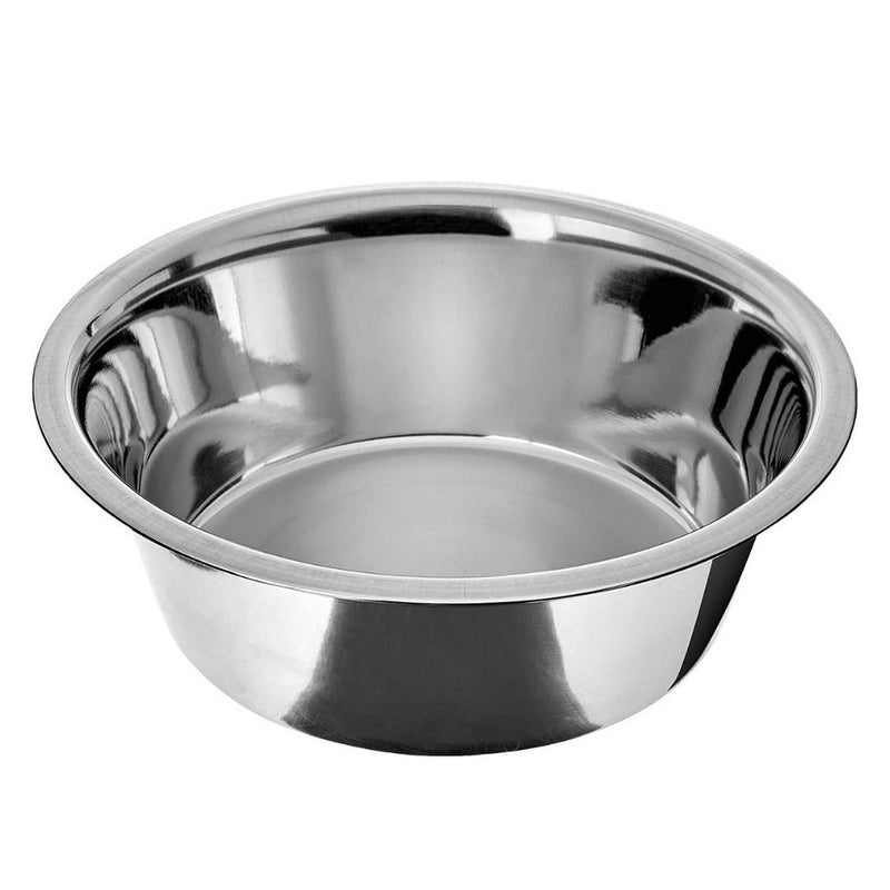 Kit 2 Tigelas Para Cães Porte Grande Pet Comedouro Inox 2,4l - Cactos Express